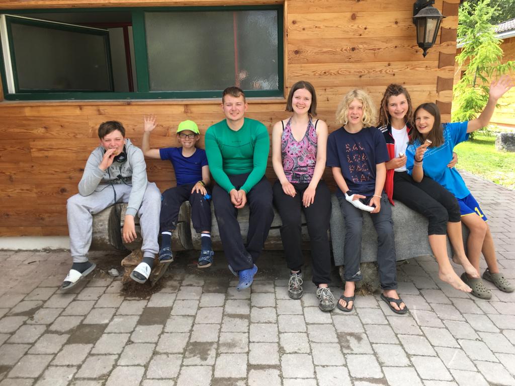 Jugend des Kanuvereins Nuernberg auf der Wildwasserwoche