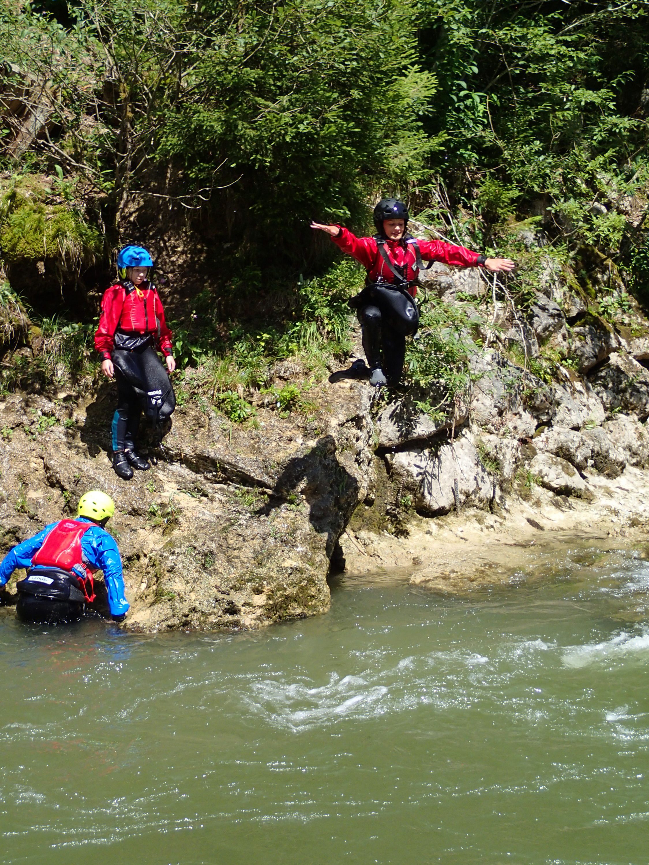 Jugend-Wildwasser-Woche des Kanuvereins Nuernberg
